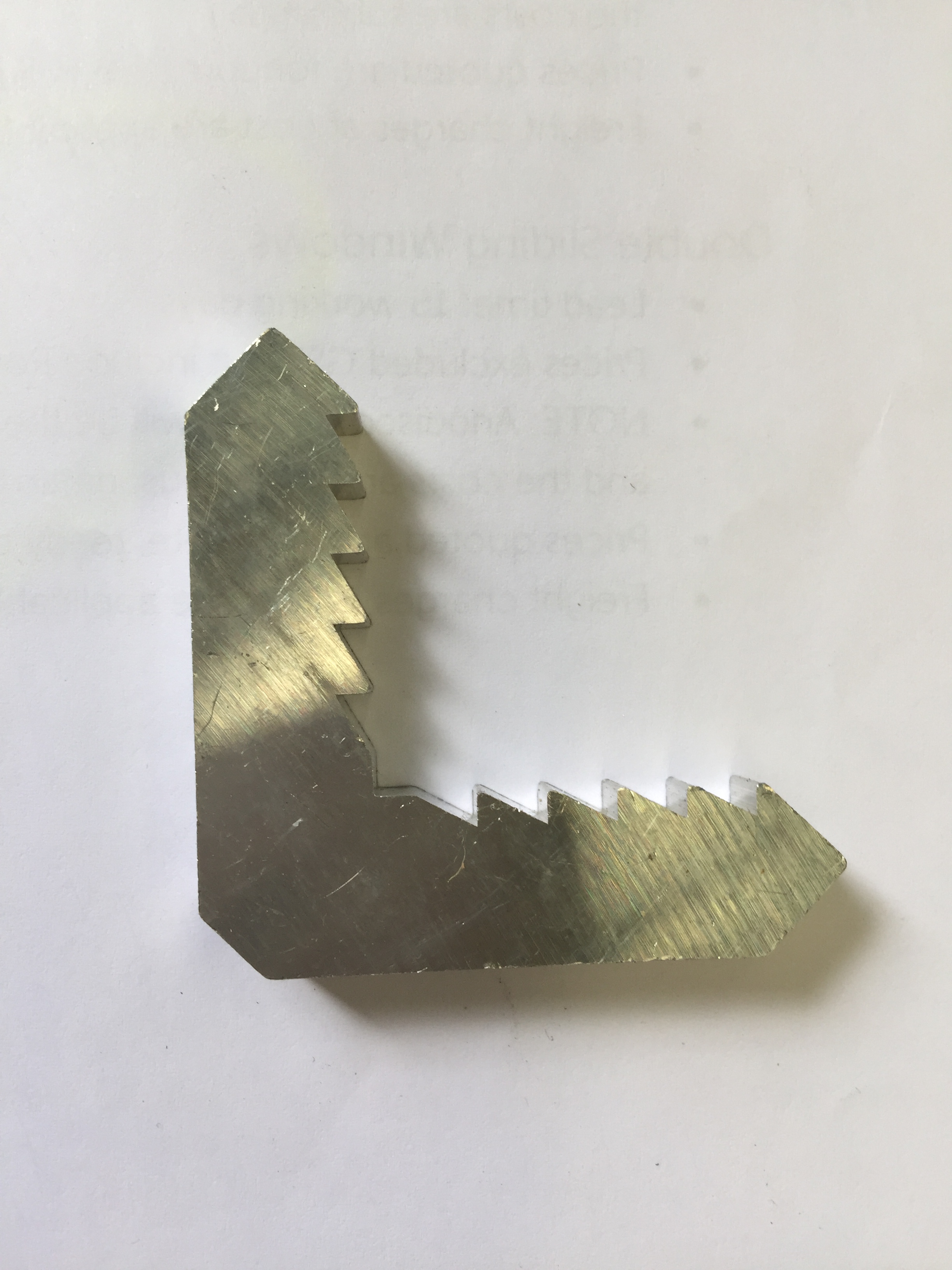 SecureView Win Fme 11mm Corner Stake