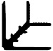 Xcell Gate Post Corner Stake